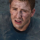 Chris Evans as Captain America.